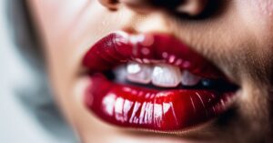 Czerwona kropka na ustach: Twój sekretny znak kobiecej elegancji