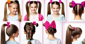 Szybkie fryzury dla dziewczynek: Piękne i proste w 5 minut