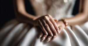 Paznokcie ślubne 2025: Subtelne inspiracje dla Panny Młodej