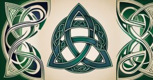 Triquetra znaczenie: Symbol mocy, miłości i wieczności.